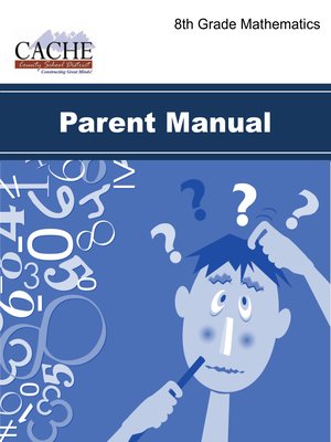 cover image of 8th Grade Mathematics Parent Manual